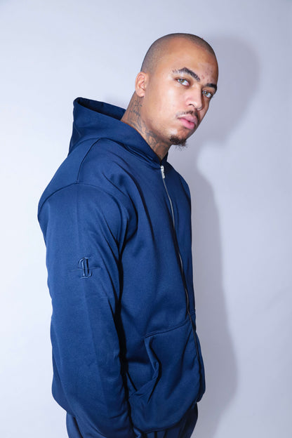 NOCTE - NAVI ZIP-HOODIE