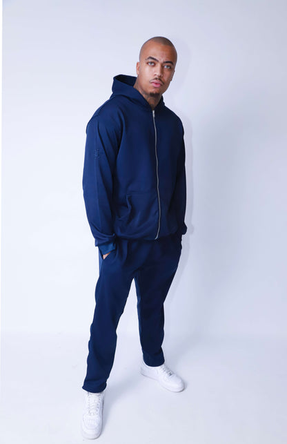 NOCTE - NAVI ZIP-HOODIE