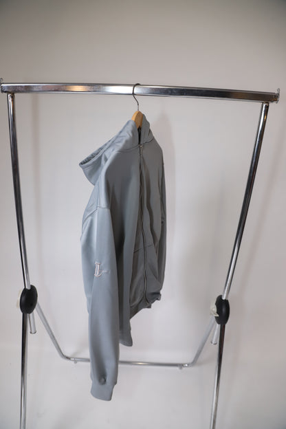 NOCTE - GRIGIO ZIP-UP HOODIE